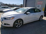 2016 Ford Fusion S White vin: 3FA6P0G70GR336367