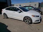 2016 Ford Fusion S Белый vin: 3FA6P0G70GR336367