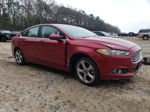 2016 Ford Fusion S Red vin: 3FA6P0G70GR364105