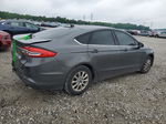 2017 Ford Fusion S Gray vin: 3FA6P0G70HR172202