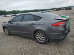 2017 Ford Fusion S Gray vin: 3FA6P0G70HR172202