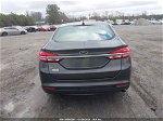 2017 Ford Fusion S Gray vin: 3FA6P0G70HR184947
