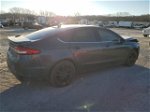 2018 Ford Fusion S Charcoal vin: 3FA6P0G70JR196604