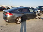 2018 Ford Fusion S Gray vin: 3FA6P0G70JR284908