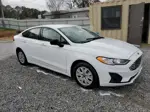 2019 Ford Fusion S Белый vin: 3FA6P0G70KR101850