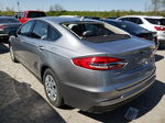 2020 Ford Fusion S Gray vin: 3FA6P0G70LR200265