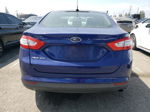 2013 Ford Fusion S Синий vin: 3FA6P0G71DR128574