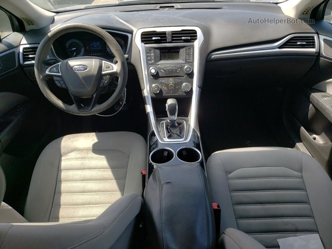 2013 Ford Fusion S Синий vin: 3FA6P0G71DR128574