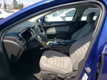 2013 Ford Fusion S Blue vin: 3FA6P0G71DR128574