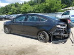 2013 Ford Fusion S Black vin: 3FA6P0G71DR368384