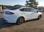 2014 Ford Fusion S Белый vin: 3FA6P0G71ER106995