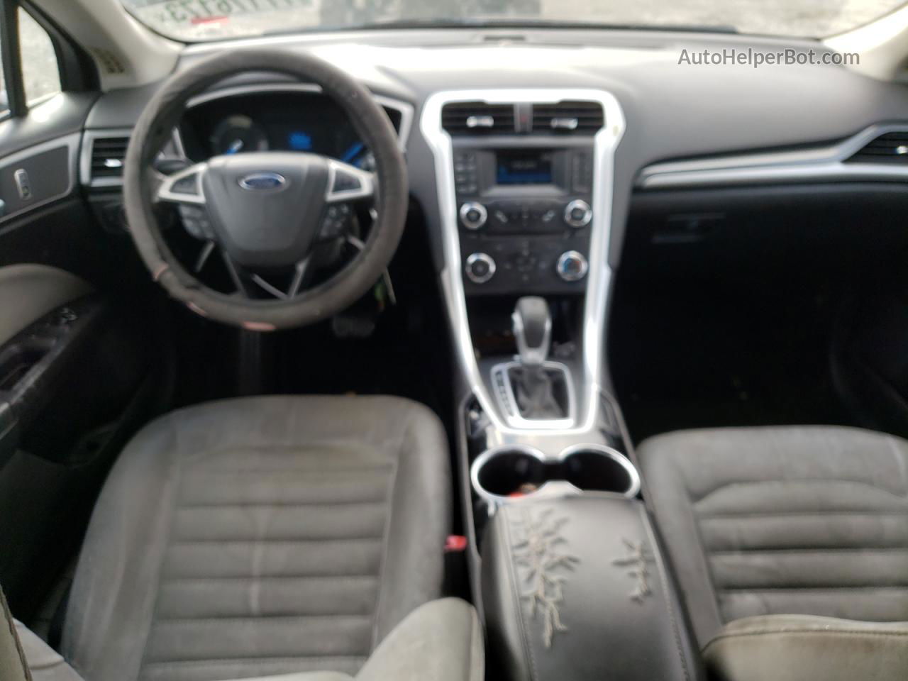 2014 Ford Fusion S Черный vin: 3FA6P0G71ER265807