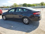 2014 Ford Fusion S Черный vin: 3FA6P0G71ER296412