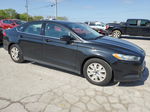 2014 Ford Fusion S Черный vin: 3FA6P0G71ER296412