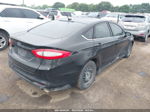 2014 Ford Fusion S Black vin: 3FA6P0G71ER336701