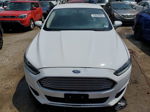 2014 Ford Fusion S White vin: 3FA6P0G71ER382982