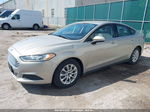 2015 Ford Fusion S Tan vin: 3FA6P0G71FR181097