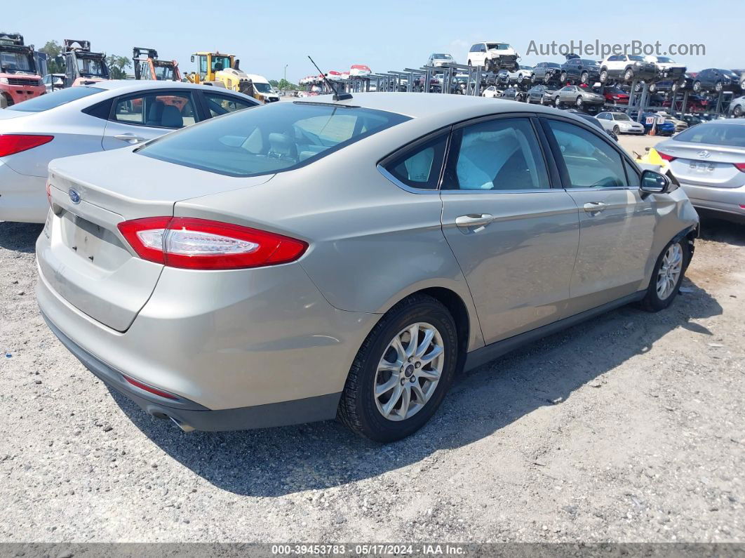 2015 Ford Fusion S Pewter vin: 3FA6P0G71FR275013