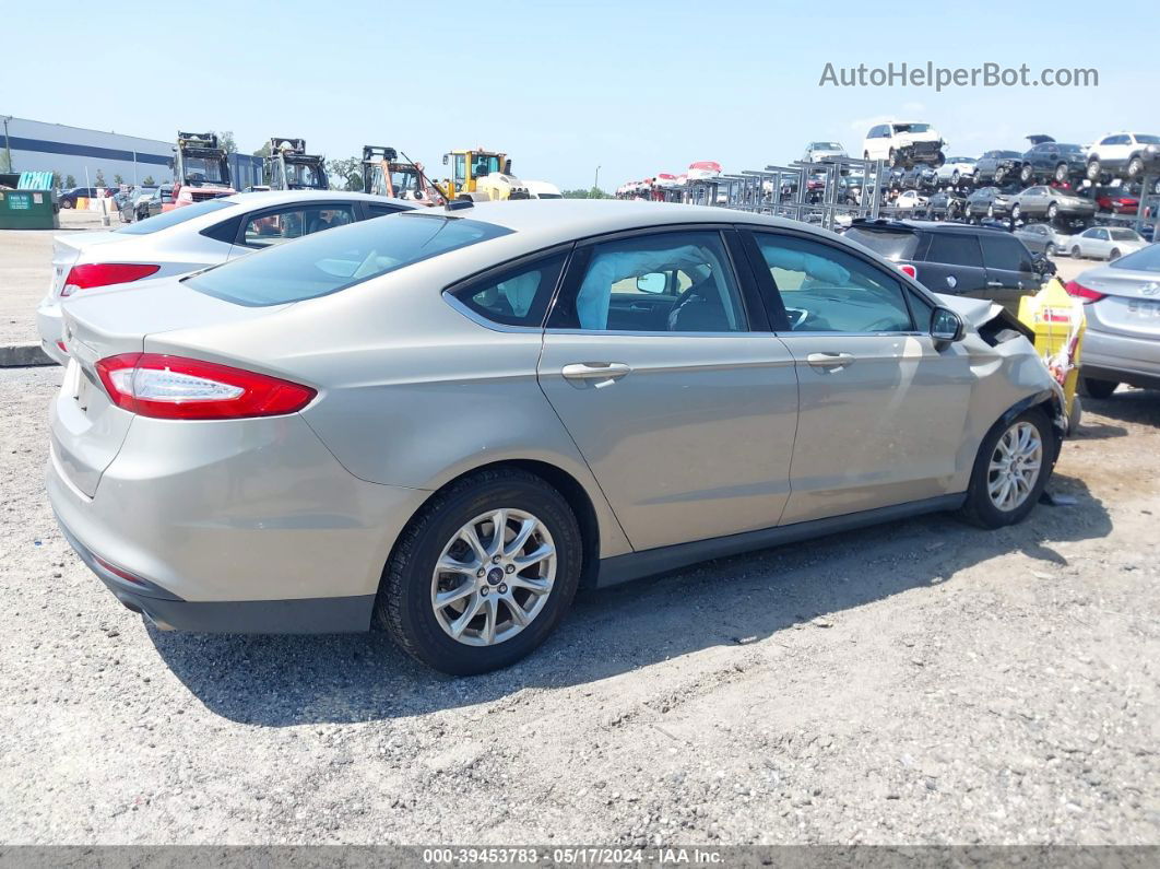 2015 Ford Fusion S Pewter vin: 3FA6P0G71FR275013