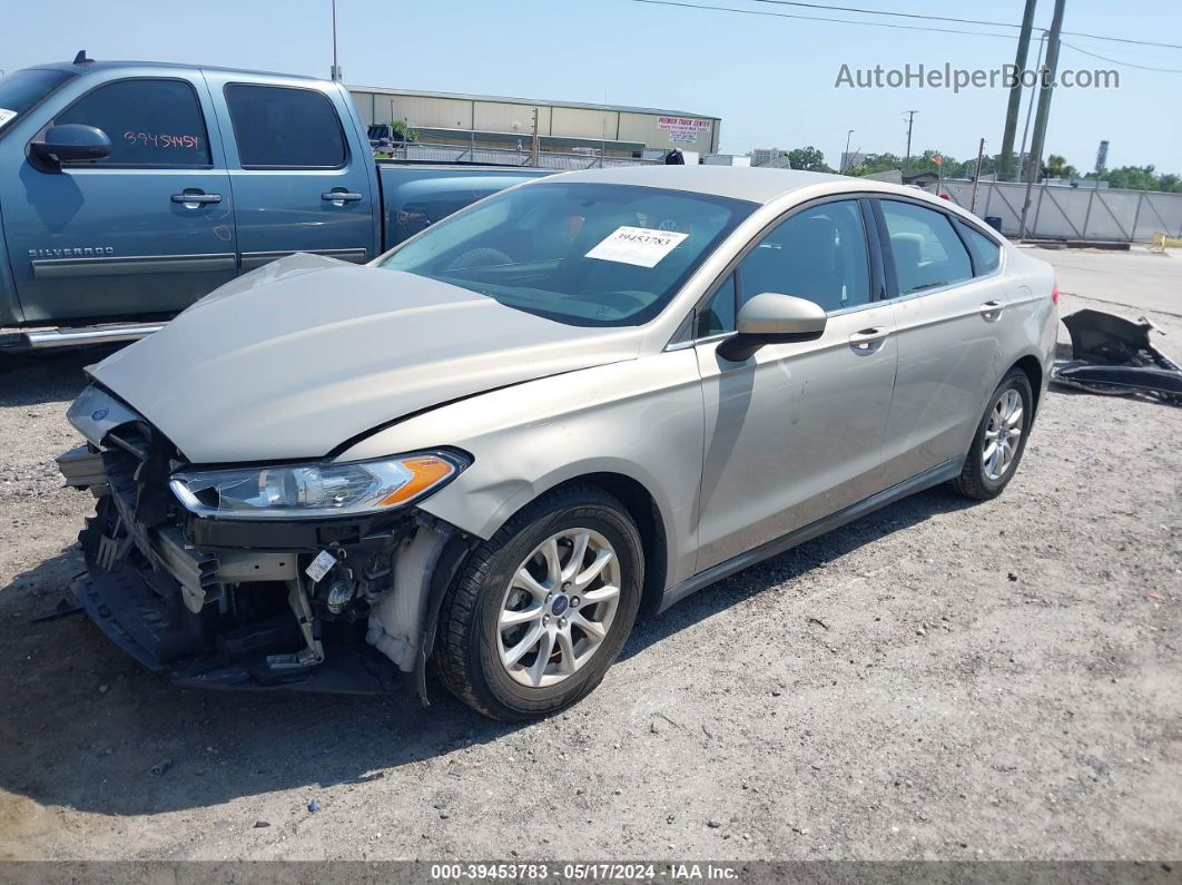 2015 Ford Fusion S Pewter vin: 3FA6P0G71FR275013