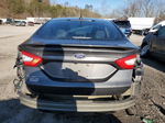 2016 Ford Fusion S Gray vin: 3FA6P0G71GR267155