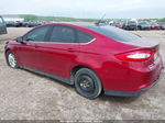 2016 Ford Fusion S Red vin: 3FA6P0G71GR317925