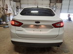 2016 Ford Fusion S White vin: 3FA6P0G71GR327726