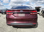 2017 Ford Fusion S Burgundy vin: 3FA6P0G71HR343748