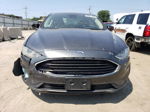 2020 Ford Fusion S Gray vin: 3FA6P0G71LR162187