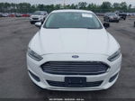 2013 Ford Fusion S White vin: 3FA6P0G72DR117230