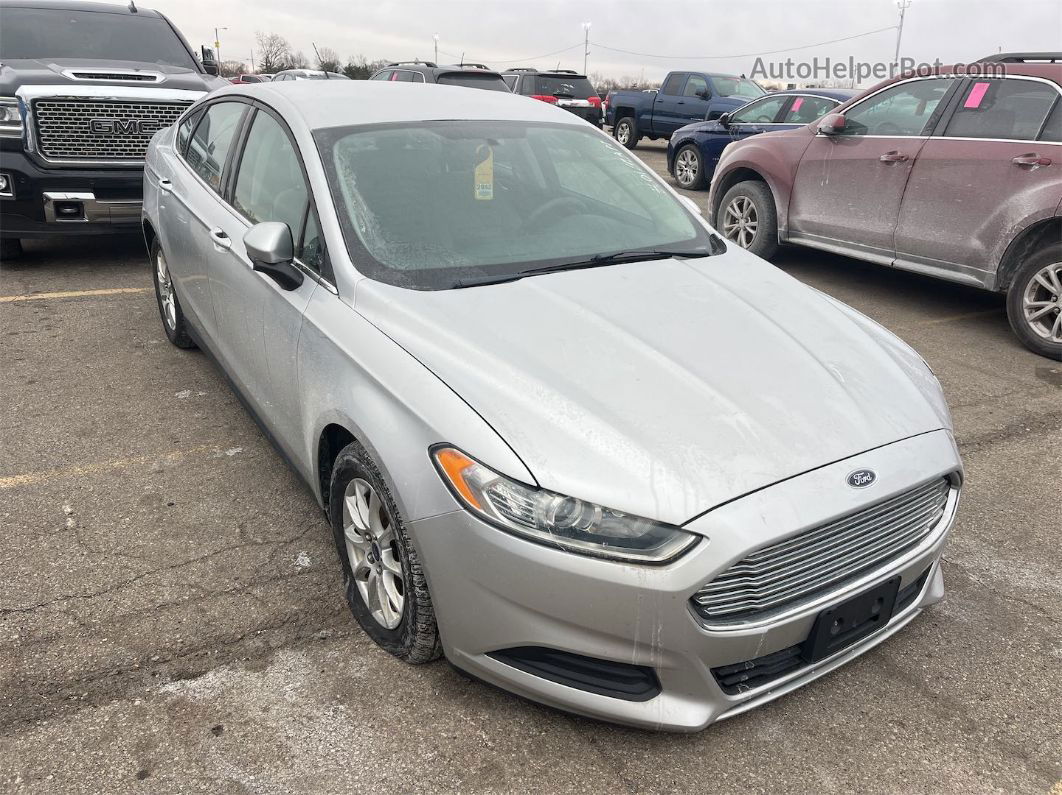 2015 Ford Fusion S vin: 3FA6P0G72FR138775