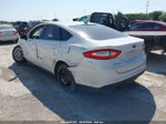 2016 Ford Fusion S White vin: 3FA6P0G72GR302138