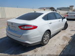 2016 Ford Fusion S White vin: 3FA6P0G72GR302138