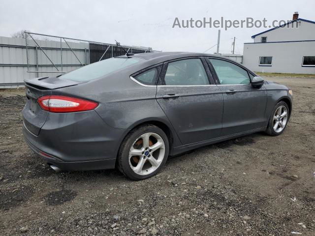 2016 Ford Fusion S Gray vin: 3FA6P0G72GR321952