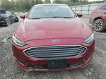 2017 Ford Fusion S Красный vin: 3FA6P0G72HR138567