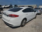2017 Ford Fusion S Белый vin: 3FA6P0G72HR164280