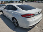 2017 Ford Fusion S Белый vin: 3FA6P0G72HR164280