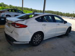 2017 Ford Fusion S White vin: 3FA6P0G72HR211887