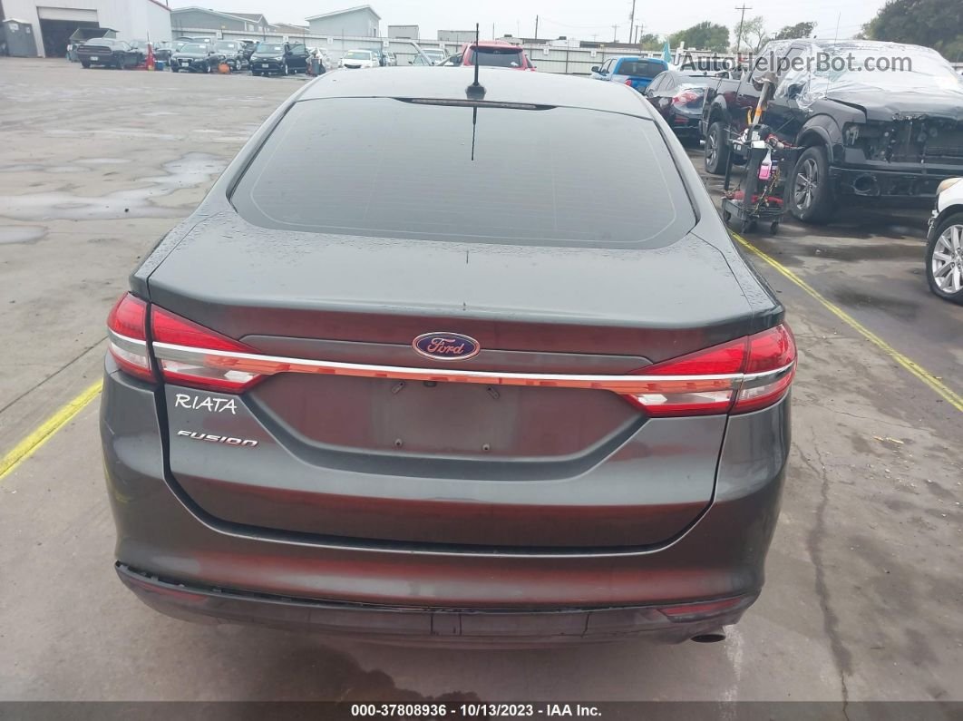 2017 Ford Fusion S Pewter vin: 3FA6P0G72HR214854