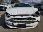 2017 Ford Fusion S White vin: 3FA6P0G72HR318714