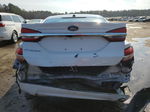 2018 Ford Fusion S White vin: 3FA6P0G72JR125467