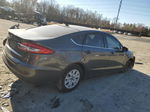 2019 Ford Fusion S Серый vin: 3FA6P0G72KR128404