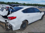 2020 Ford Fusion S White vin: 3FA6P0G72LR266705