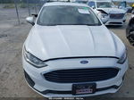 2020 Ford Fusion S White vin: 3FA6P0G72LR266705