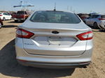 2013 Ford Fusion S Silver vin: 3FA6P0G73DR119665