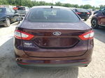 2013 Ford Fusion S Burgundy vin: 3FA6P0G73DR130178