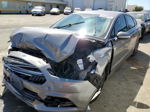 2013 Ford Fusion S Gray vin: 3FA6P0G73DR269095