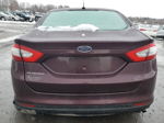 2013 Ford Fusion S Burgundy vin: 3FA6P0G73DR317128