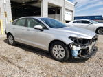 2013 Ford Fusion S Silver vin: 3FA6P0G73DR344040