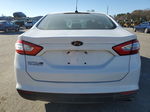 2014 Ford Fusion S White vin: 3FA6P0G73ER196201